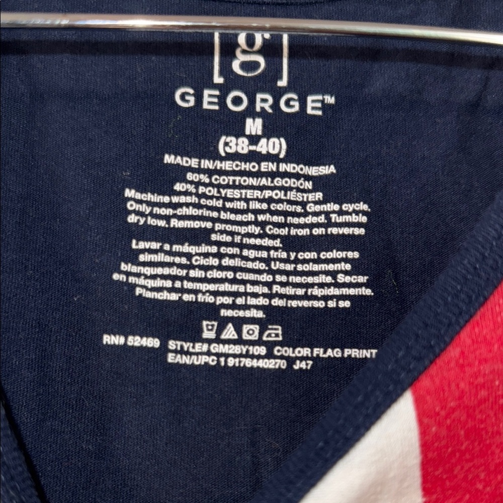 George Patriotic Sleeveless Top - Picture 2 of 2